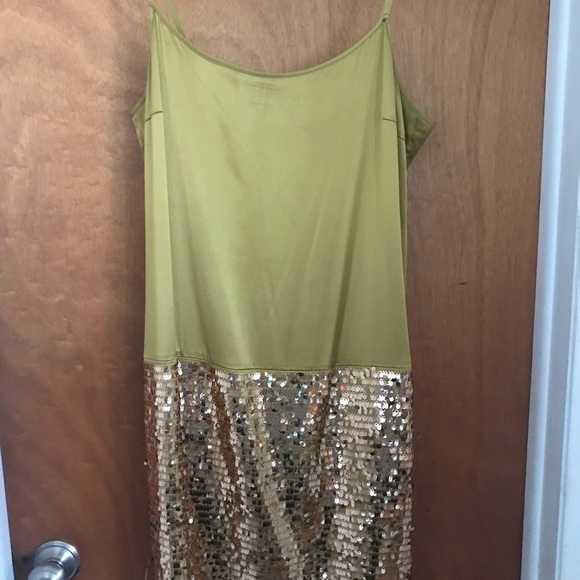 DKNY silk dress with sequins - Picture 3 of 9